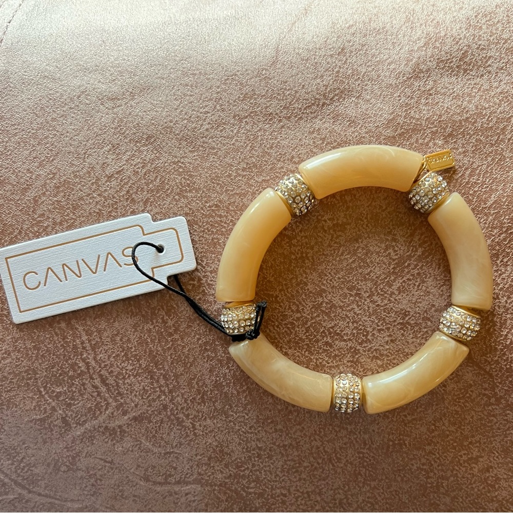 CANVAS stretch bangle bracelet